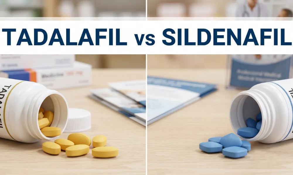 Tadalafil vs Sildenafil