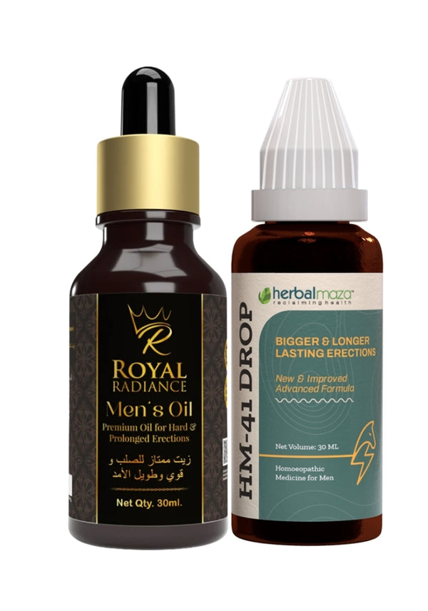 HM-41 + Royal Radiance Oil