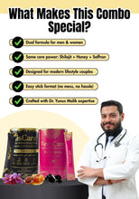 Couple Wellness Combo with Shilajit & Saffron