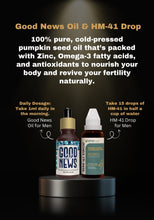 HM-41 + Good News Oil™ – Natural Men’s Fertility Booster Pack