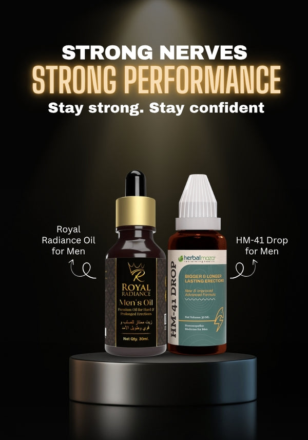 HM-41 + Royal Radiance Oil