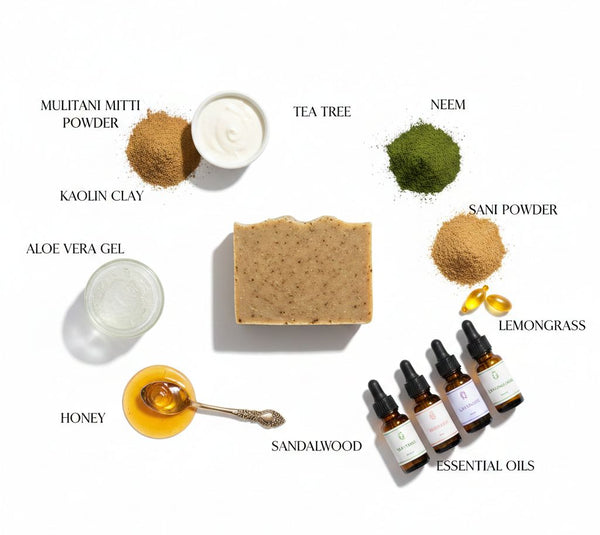 Glow Hut Multani Mitti Handmade Soap