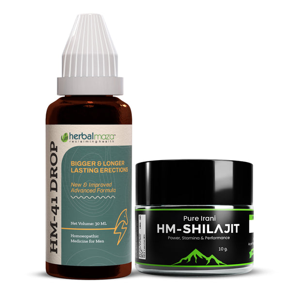 HM-41 Drops + Irani Exotic Shilajit