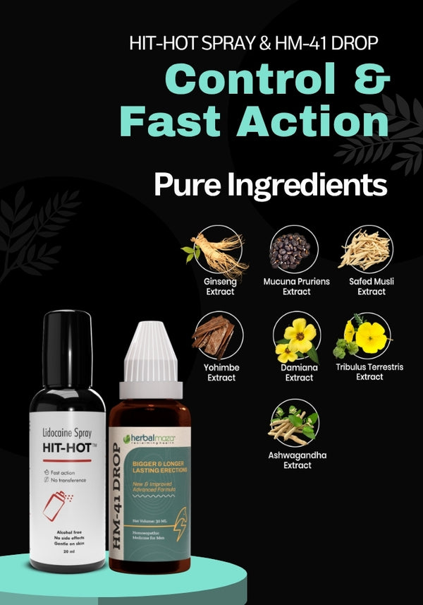 HM-41 + Hit-Hot Delay Spray