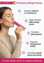 FemCare Shilajit Sticks for Women™
