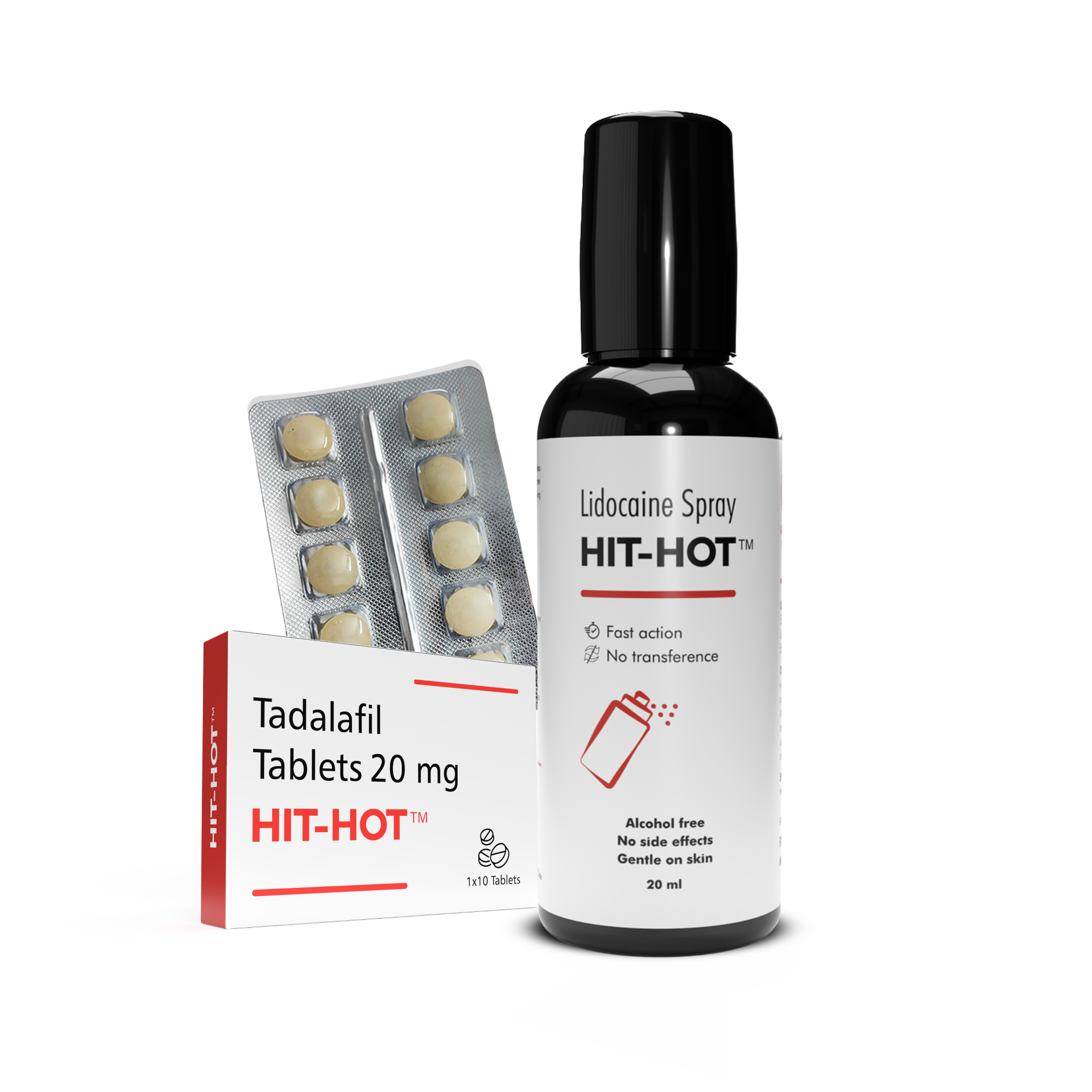 Hit Hot Combo - ( Long Last Spray 20ml with Chewable Tablets 10 tablets/pack )