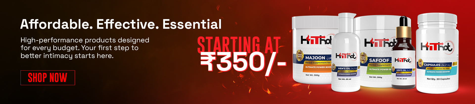 Hit hot Products Banner
