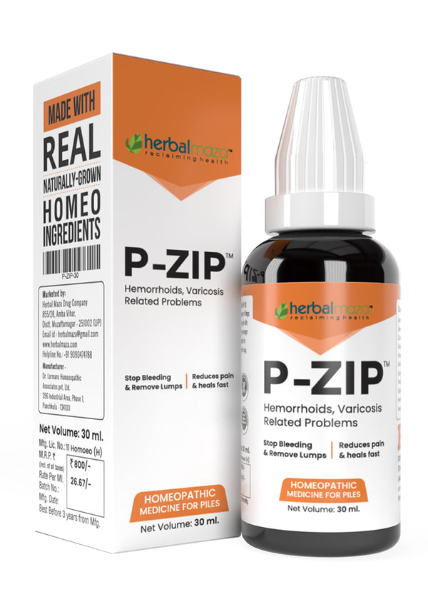 P-Zip Homeopathic Drop (Pack of 3)