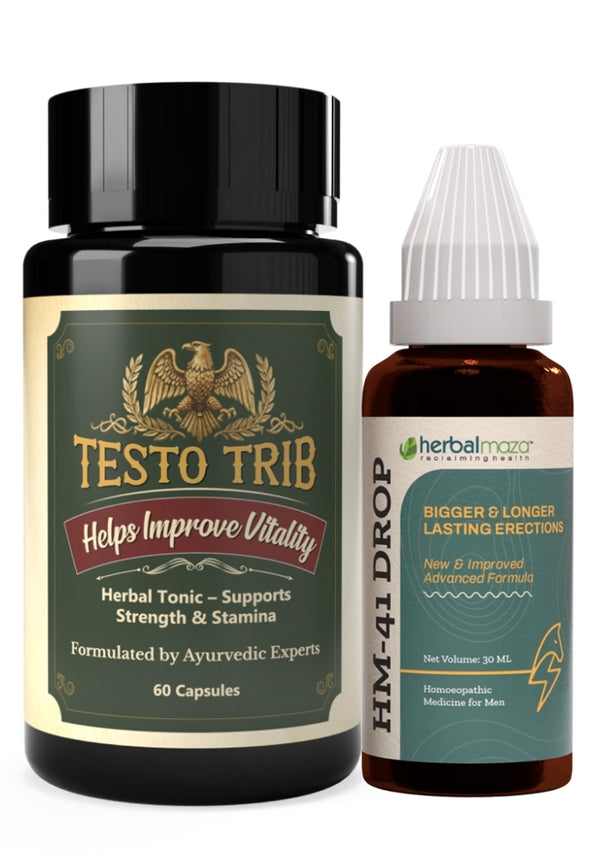 HM-41 Drops + Testo Trib Capsule