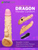 Dragon Vibrate Silicone Washable Condom Reusable Condom With  Vibrator