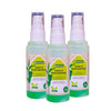 CORON-X Organic SafeHands Hand Sanitizer 60 ml With Vit E, Neem & Aloe Vera Extracts Pack of 3