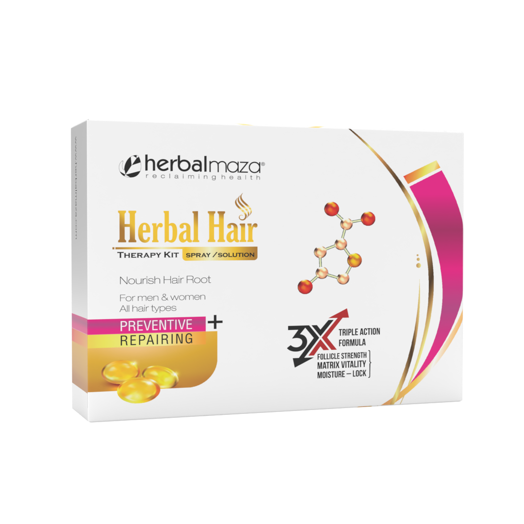 Hair Loss Treatment Combo Pack Leech hair Oil, Ugain Spray and Shampoo